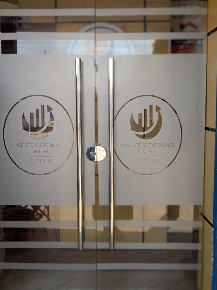 Entrance to NYABINTO Microfinance Limited